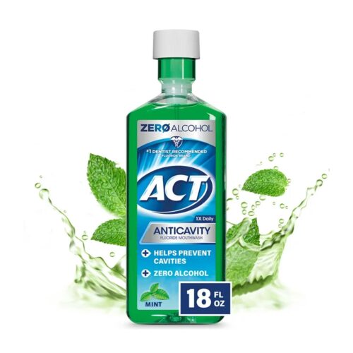 ACT Anticavity Fluoride Mouthwash With Zero Alcohol