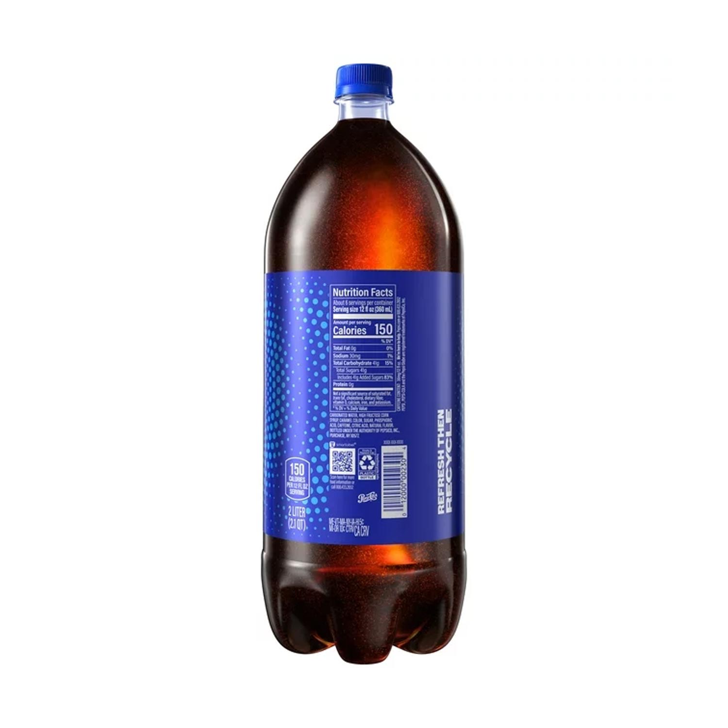 Pepsi Cola Soda Pop, 2 Liter Bottle - Image 2