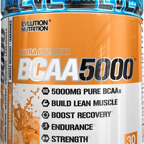EVLution Nutrition BCAA 5000, Blue Raz - 240g