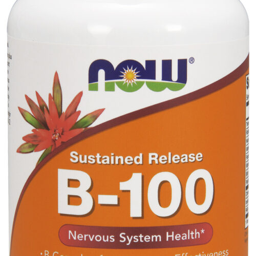 NOW Foods Vitamin B-100 Sustained Release - 100 tabs