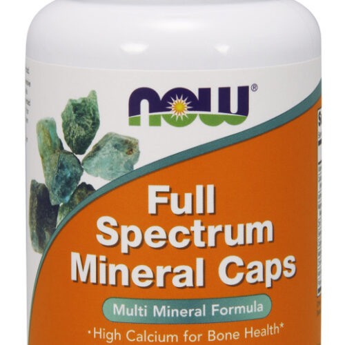 NOW Foods Full Spectrum Mineral Caps, Iron-Free - 120 caps