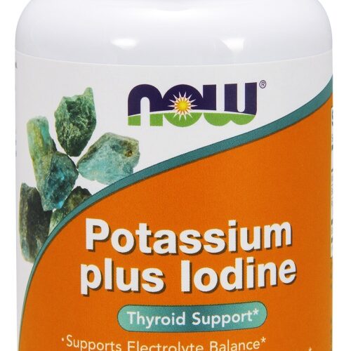 NOW Foods Potassium plus Iodine - 180 tabs