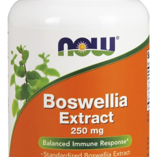 NOW Foods Boswellia Extract Plus Turmeric Root Extract, 250mg - 120 vcaps