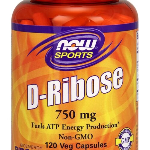 NOW Foods D-Ribose, 750mg - 120 vcaps