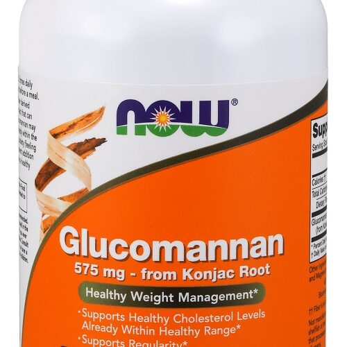 NOW Foods Glucomannan from Konjac Root, 575mg - 180 caps