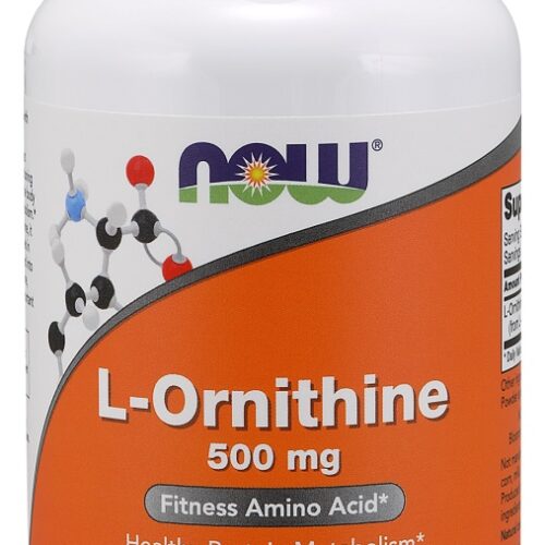NOW Foods L-Ornithine, 500mg - 120 vcaps