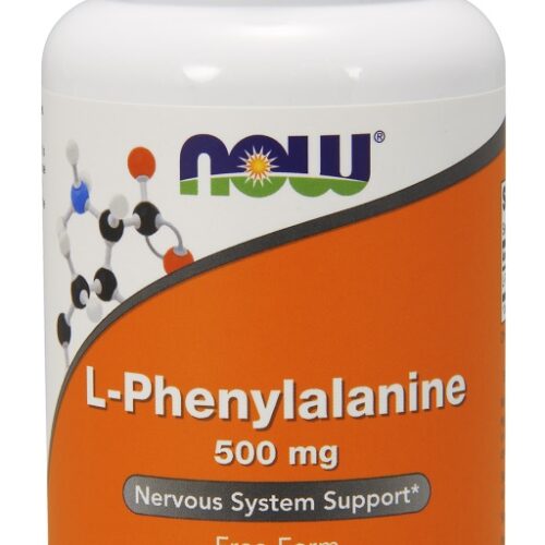 NOW Foods L-Phenylalanine, 500mg - 120 vcaps