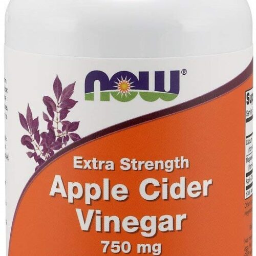 NOW Foods Apple Cider Vinegar, 750mg Extra Strength - 180 tabs