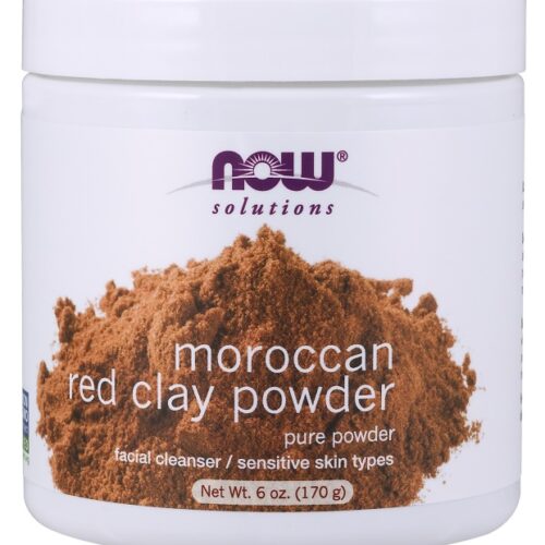 NOW Foods Red Clay Powder Moroccan - 170g