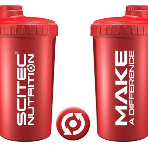 SciTec Make a Difference Shaker, Red - 700 ml.