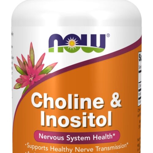 NOW Foods Choline and Inositol - 100 vcaps