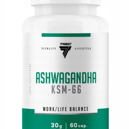 Trec Nutrition Ashwagandha KSM-66, 500mg - 60 caps