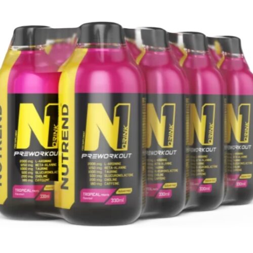 Nutrend N1 Drink, Tropical Fruits - 8 x 330 ml.