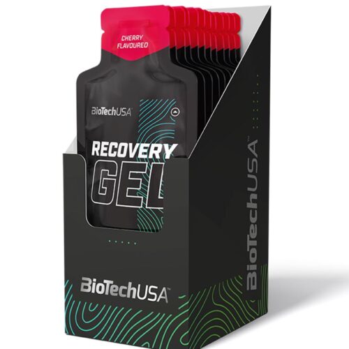 BioTechUSA Recovery Gel, Cherry - 12 x 40g