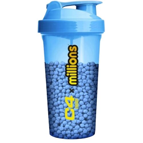 Cellucor C4 Energy x Millions Bubblegum Shaker, Blue - 800 ml.