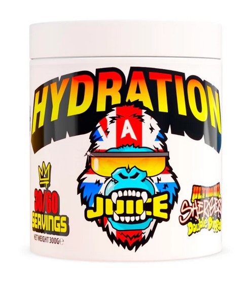Gorillalpha Hydration Juice, Ultimate Sherbert Double Dipped - 300g