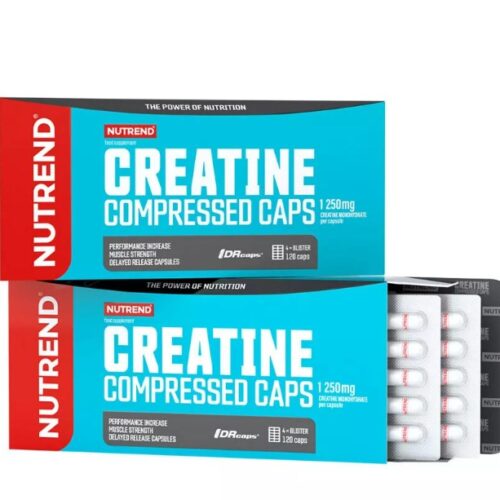 Nutrend Creatine Compressed Caps - 120 caps