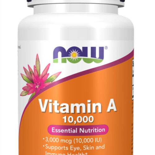 NOW Foods Vitamin A, 10 000 IU - 100 softgels