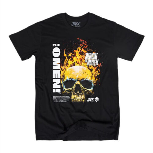 JNX Sports The Omen! T-shirt, Black - Large