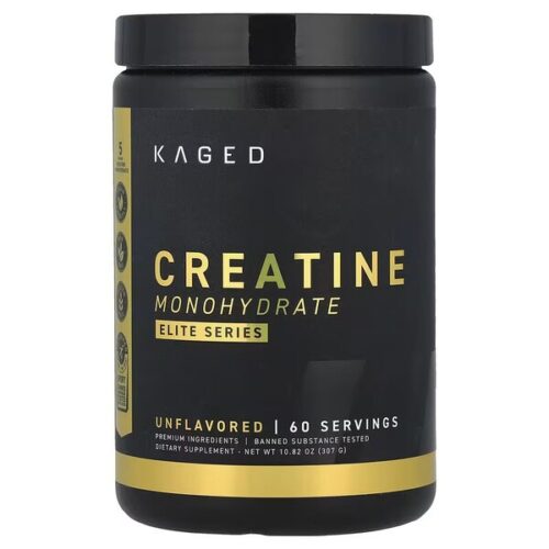 Kaged Muscle Creatine Monohydrate - Elite Series, Unflavoured - 307g
