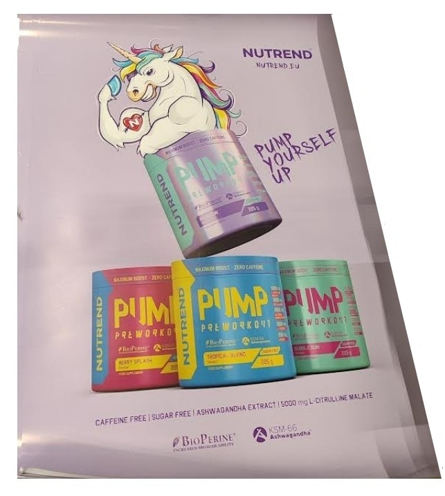 Nutrend Poster A1 - Pump Preworkout