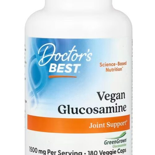 Doctor's Best Vegan Glucosamine with GreenGrown, 1500mg - 180 vcaps