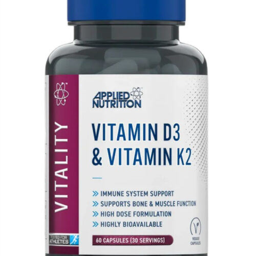 Applied Nutrition Vitamin D3 & Vitamin K2 - 60 vcaps
