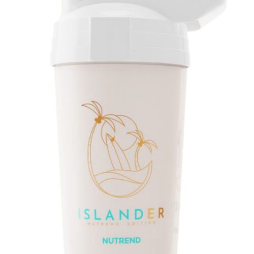 Nutrend Shaker Island, Turquoise - 700 ml.