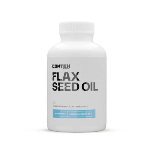 Conteh Sports Flax Seed Oil - 60 caps