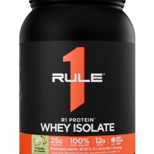 Rule One Whey Isolate, Pistachio Ice Cream - 900g