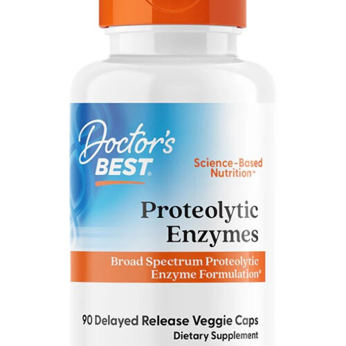 Doctor's Best Proteolytic Enzymes - 90 vcaps