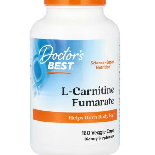 Doctor's Best L-Carnitine Fumarate - 180 vcaps