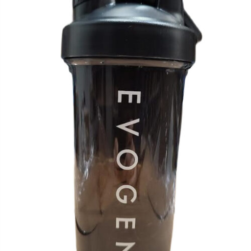 Evogen Next-Gen Transparent Shaker, Black - 500 ml.