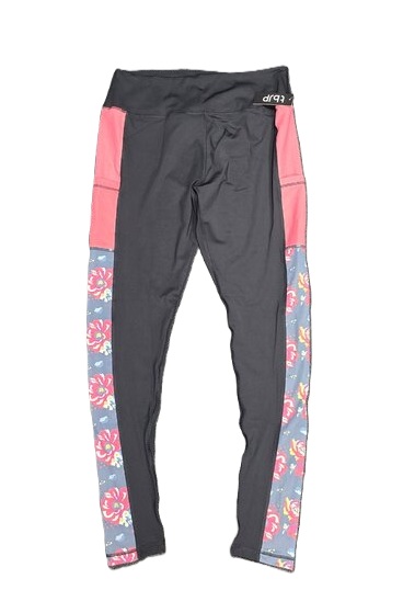 Trained by JP TBJP Leggins, Floral - X-Large
