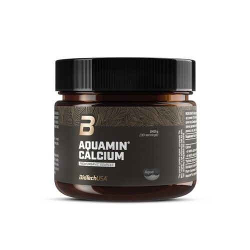 BioTechUSA Aquamin Calcium, Lemongrass-Lime - 240g