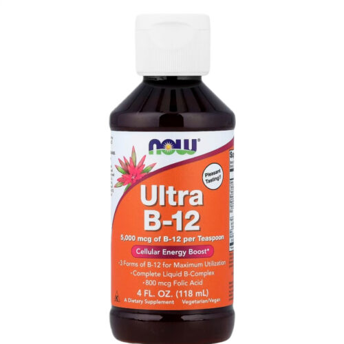 NOW Foods Vitamin B-12 Ultra, Liquid - 118 ml.