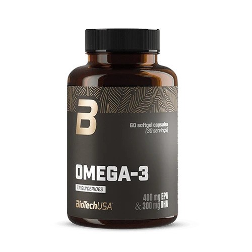 BioTechUSA Omega-3 Triglycerides - 60 softgel capsules