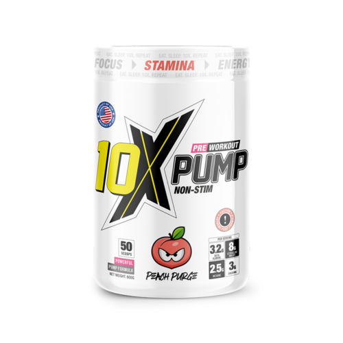 10X Athletic PUMP, Peach Purge - 600g