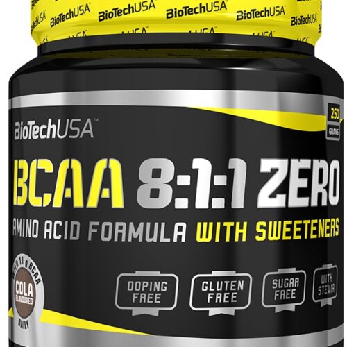 BioTechUSA BCAA 8:1:1 Zero, Blue Raspberry - 250g