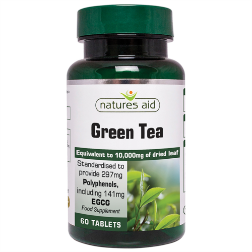 Nature's Aid Green Tea 10,000mg - 60 Tablets