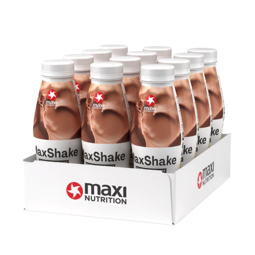 MaxiNutrition MaxShake Protein Milkshake, Chocolate - 12x330ml