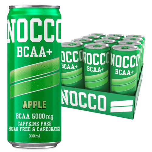NOCCO BCAA+, Apple - 12x330ml
