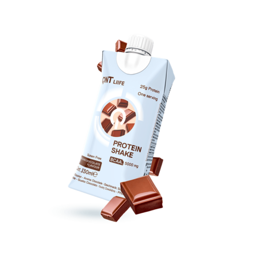 QNT Delicious Whey Shake Tetra, Chocolate - 12x330ml