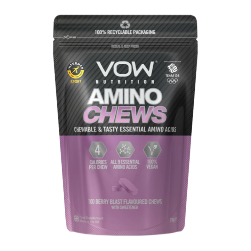 VOW Nutrition Amino Chews, Berry Blast - 100 Tablets