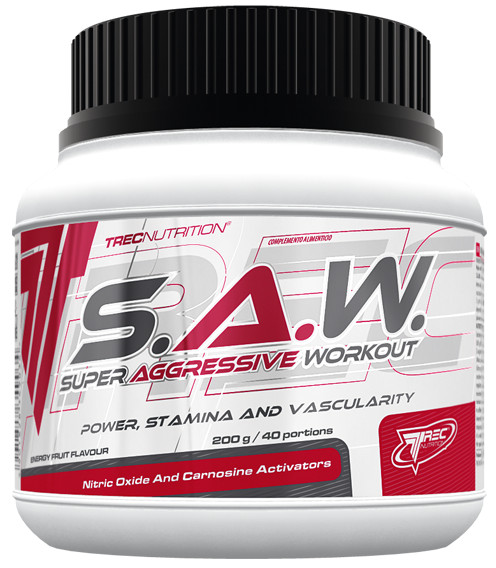 Trec Nutrition S.A.W. Powder, Blackcurrant Lemon - 200g
