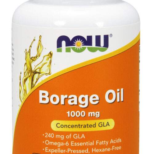 NOW Foods Borage Oil, 1000mg - 60 softgels