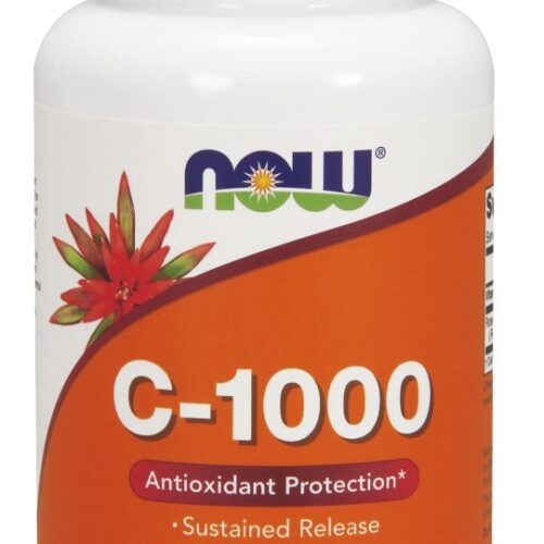 NOW Foods Vitamin C-1000 with Rose Hips - Sustained Release - 100 tabs