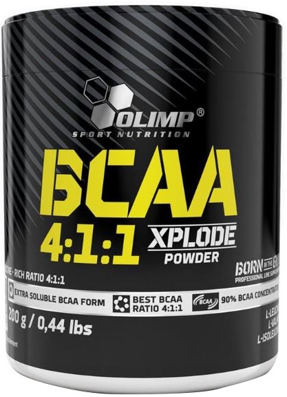 Olimp Nutrition BCAA 4:1:1 Xplode, Fruit Punch - 200g