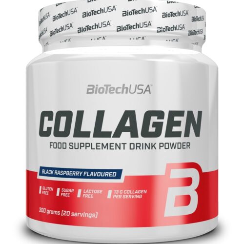 BioTechUSA Collagen, Black Raspberry - 300g