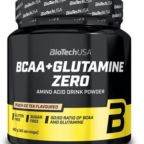 BioTechUSA BCAA + Glutamine Zero, Lemon - 480g